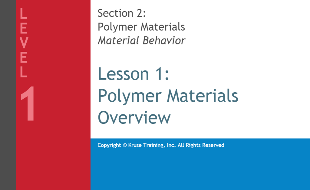Polymer Materials Play Screen