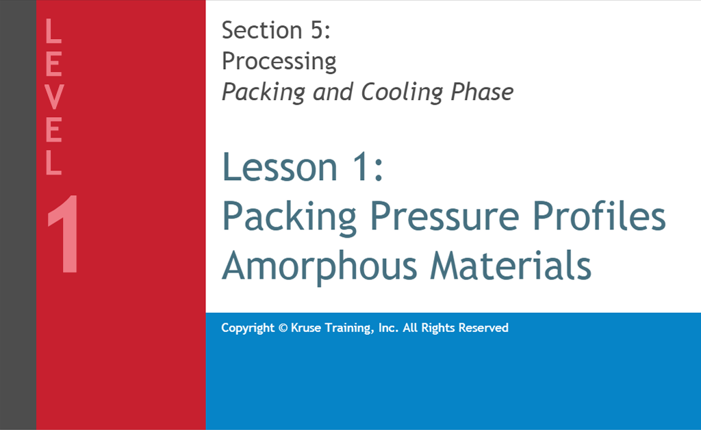 Amorphous Packing Pressure Profiles