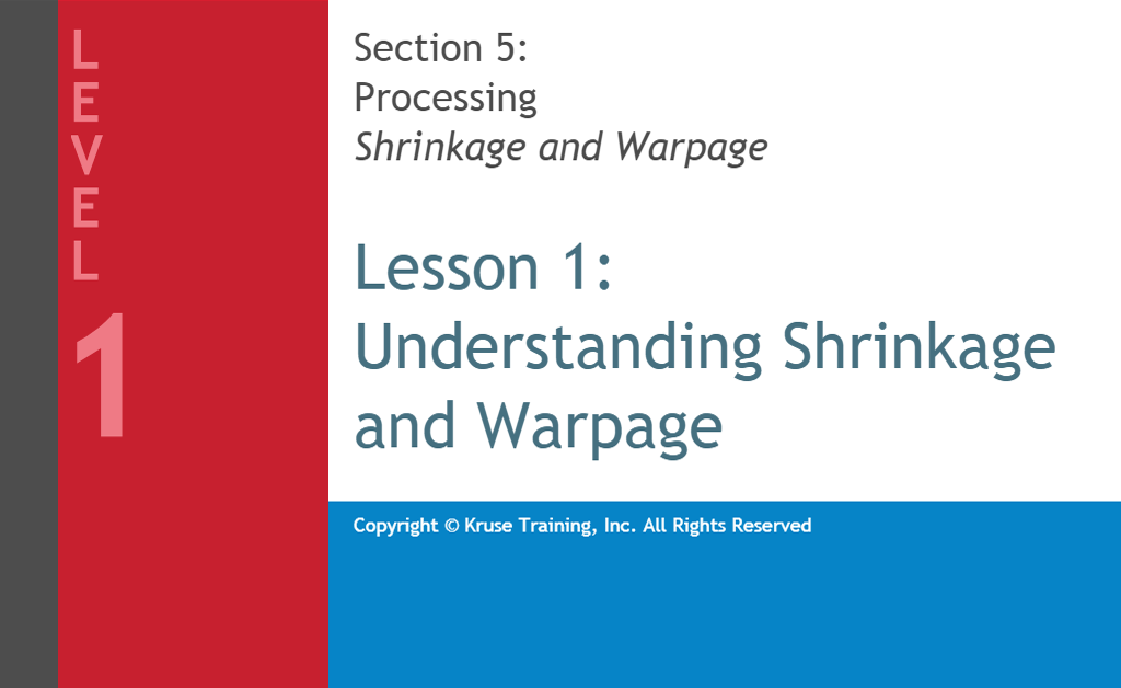 Understanding Shrinkage and Warpage