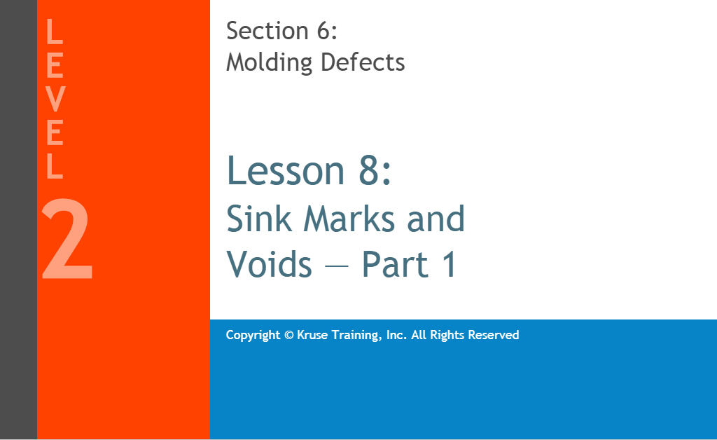 Sink Marks and Voids-1
