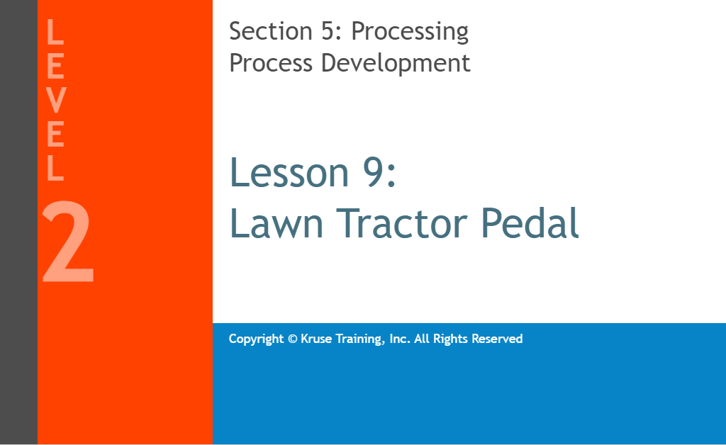 Lawn Tractor Pedal